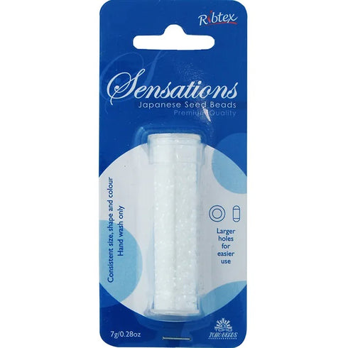 2.2mm AB White Colour Toho Seed Beads
